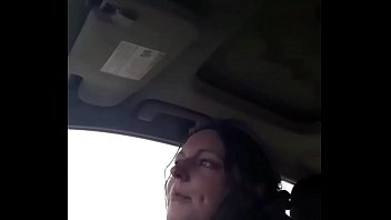 DISABLED ARMY GIRL IS BACK!!! Gives blowjob trying to get a stranger to buy her a new phone and the young woman swallow every drop from his cock