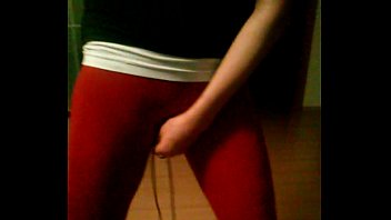 red leggings