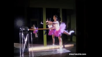 The Beautiful Ballerina Monika Gets Her Ass Screwed on the Dance Floor