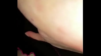 m. jerks her pussy out of which secretion comes out