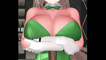 Asuna Ichinose Playboy Boob Job Hentai Blue Archive MMD 3D Big Tits Creampie Dark Green Clothes Color Edit Smixix