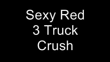 Sexy Red 3 Truck Crush